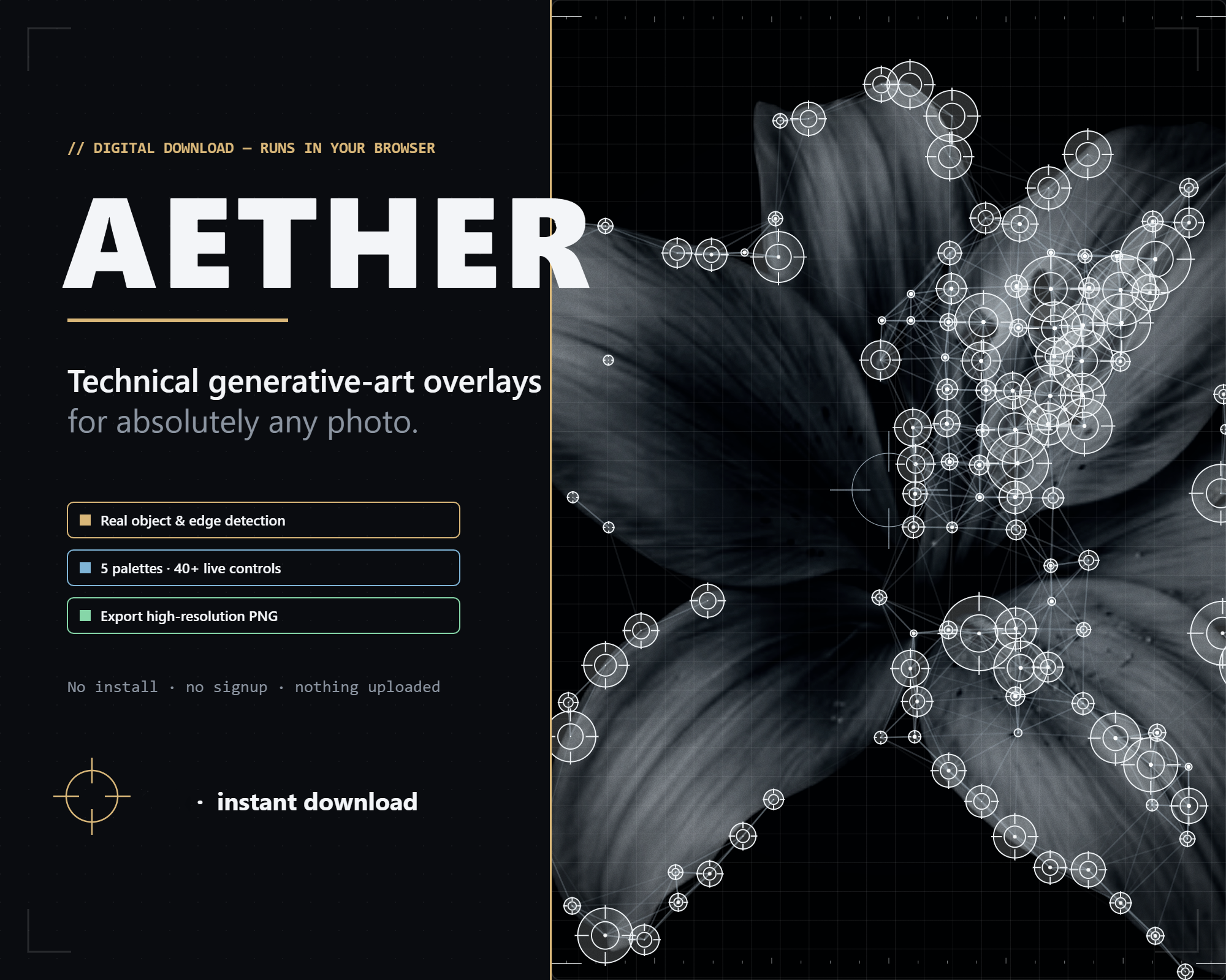 Aether � Photo ? Sci-Fi HUD Art Maker